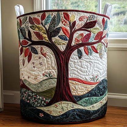 Panier à linge matelassé – Arbre lumineux