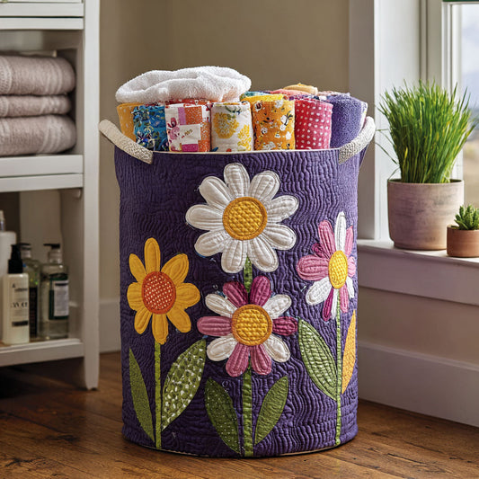 Panier à linge matelassé – Style intemporel