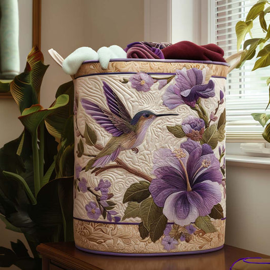 Panier à linge matelassé – Colibri