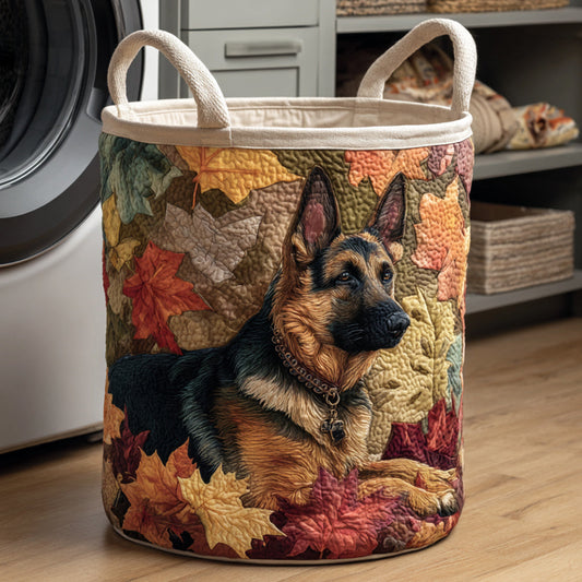 Panier à linge matelassé – Berger allemand