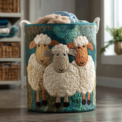 Panier à linge matelassé – Animal tout doux
