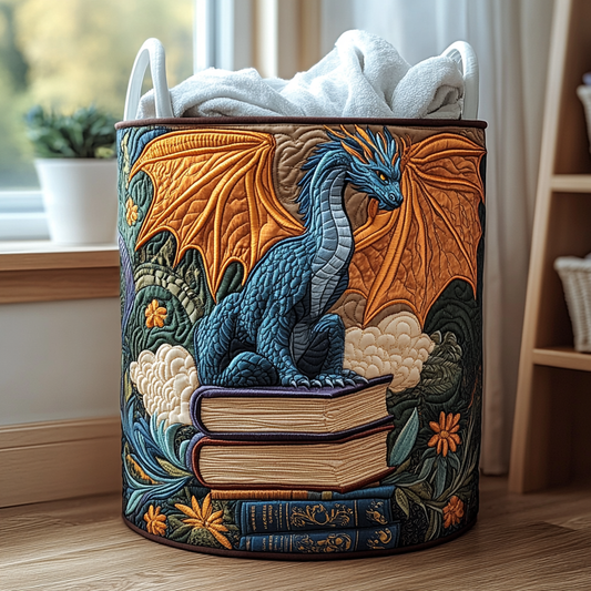 Panier à linge matelassé – Dragon