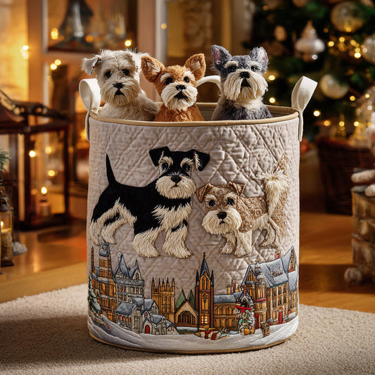 Panier à linge matelassé – Schnauzer