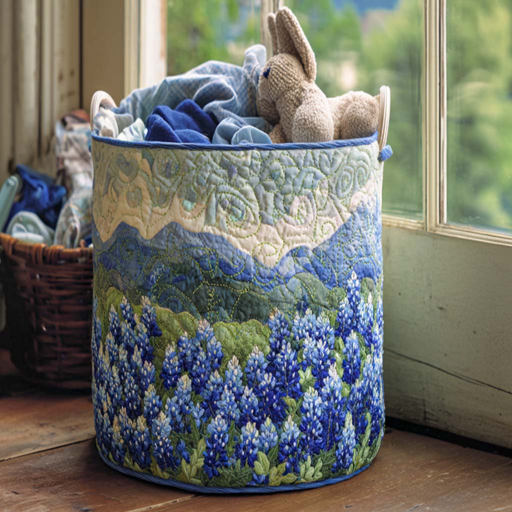Panier à linge matelassé – Style far west